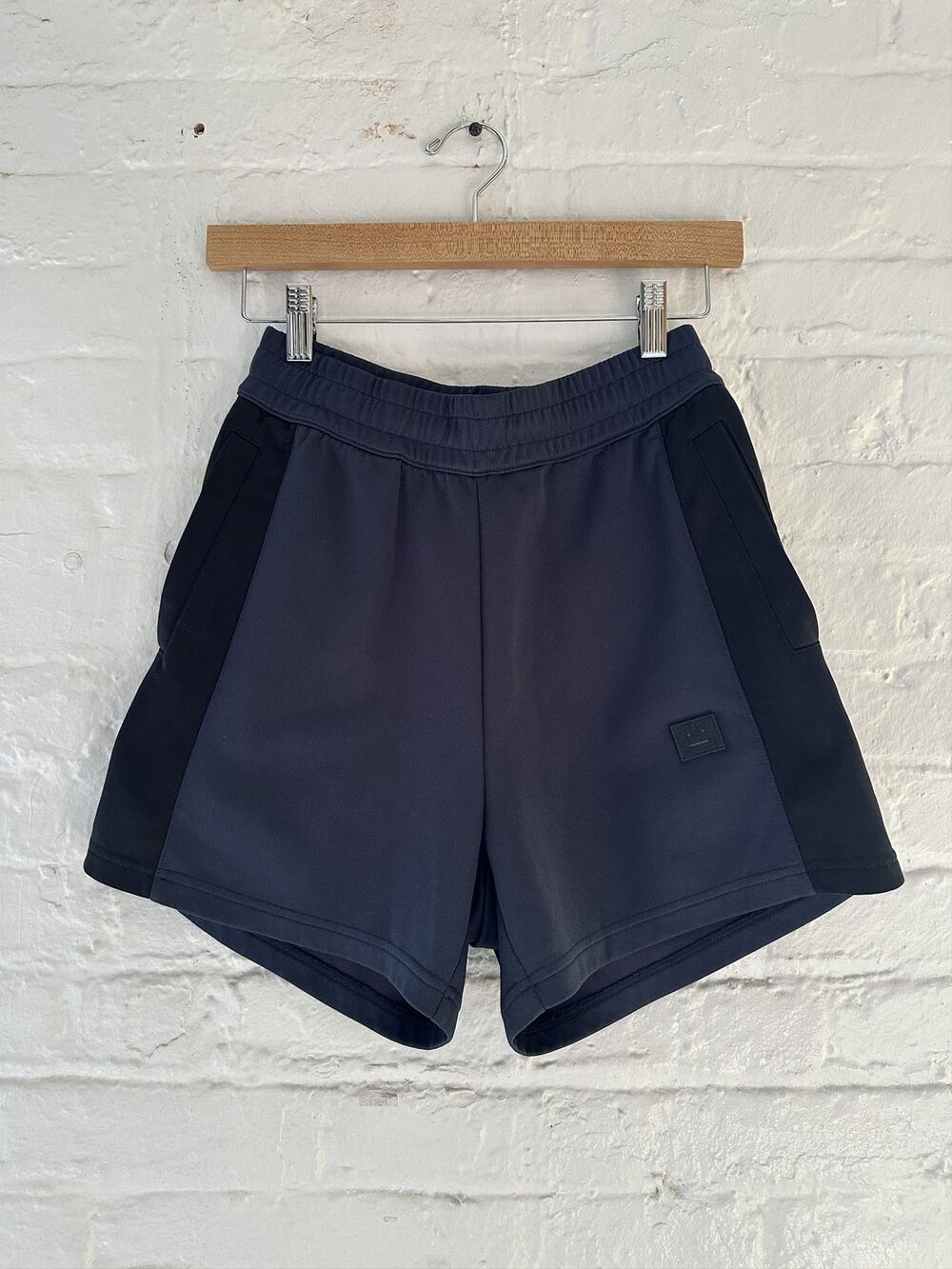 Acne Studios Face Logo Rugby Shorts